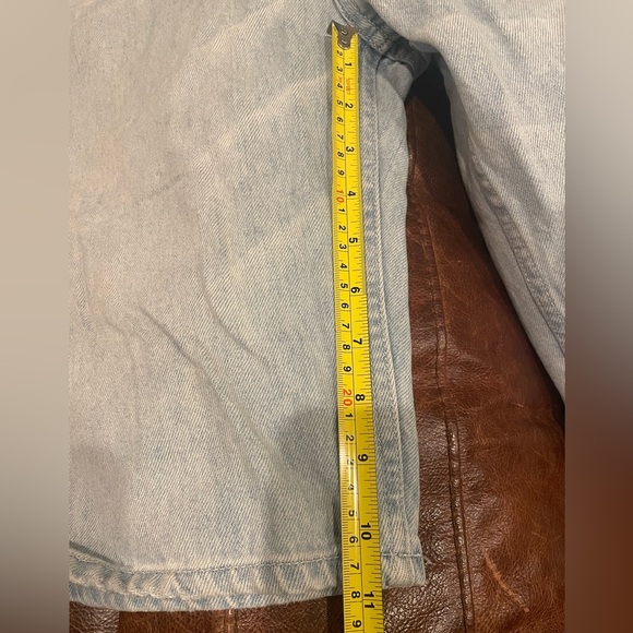 Topman Dungaree Denim Short Overalls Size Large - Picture 7 of 12